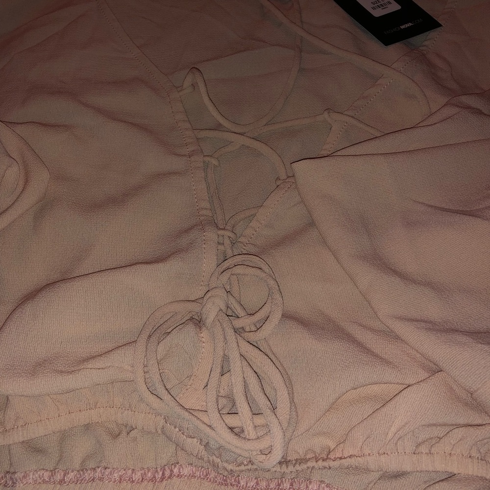 NWT Fashion Nova Criss Cross Top